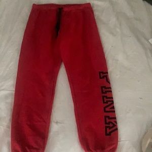 Red Everyday Classic Pink Loungepants